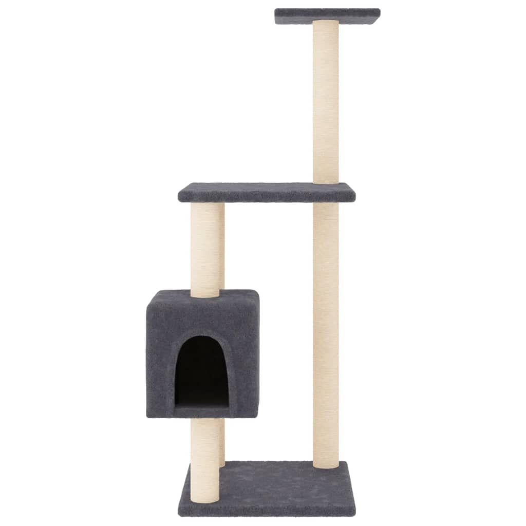 Kattenkrabpaal 104cm Donkergrijs - 40% Korting!