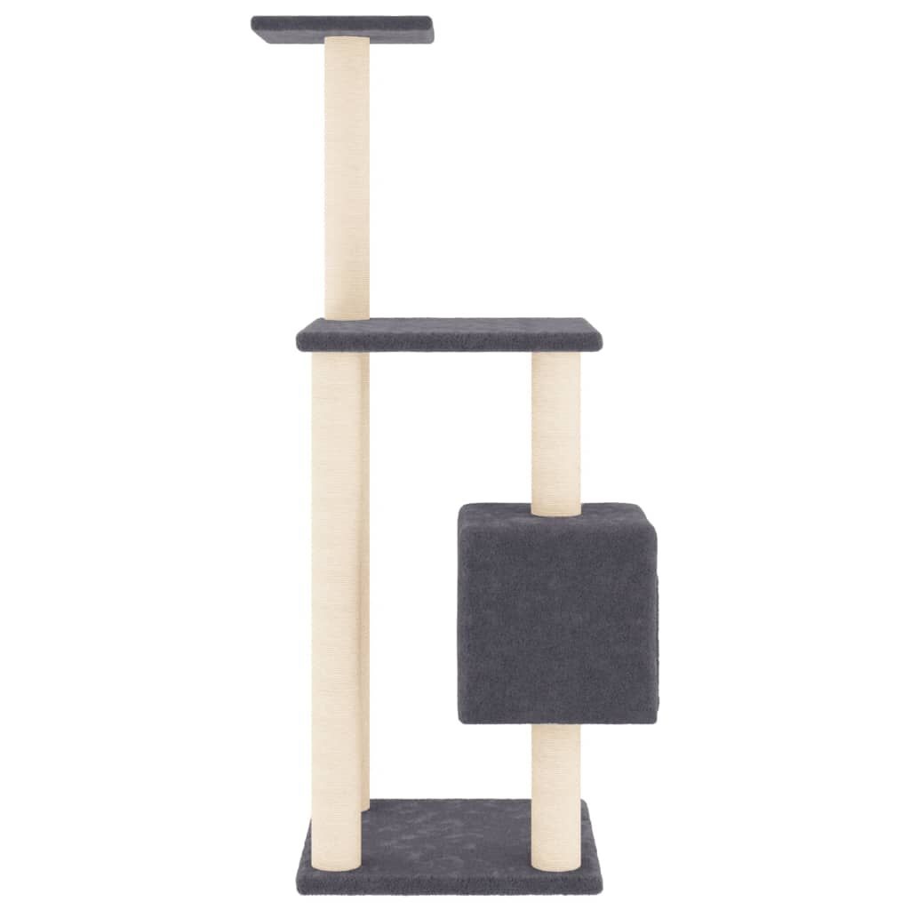 Kattenkrabpaal 104cm Donkergrijs - 40% Korting!