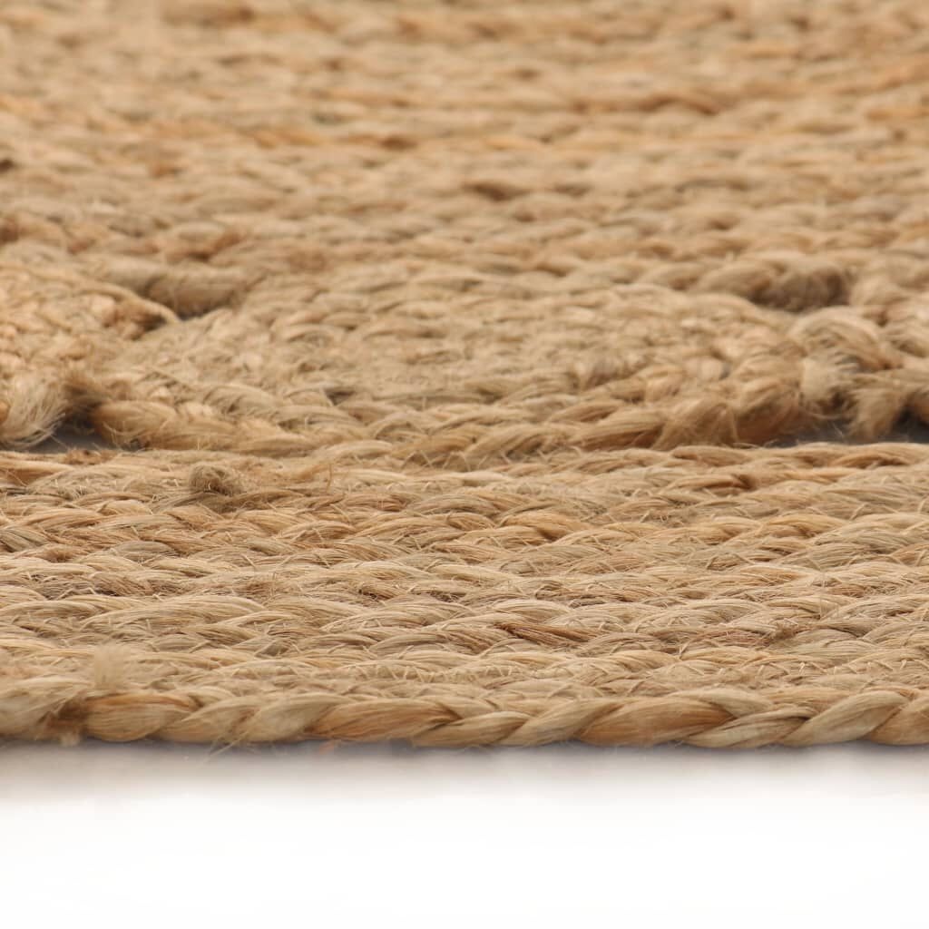 vidaXL Jute Tapijt Ø150cm - 40% Korting! Retourdeal