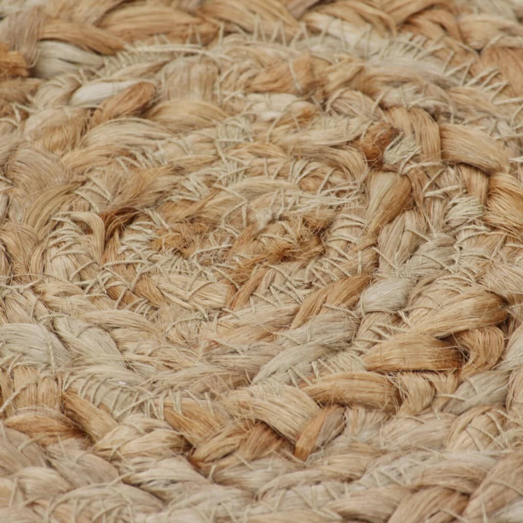 vidaXL Jute Tapijt Ø150cm - 40% Korting! Retourdeal