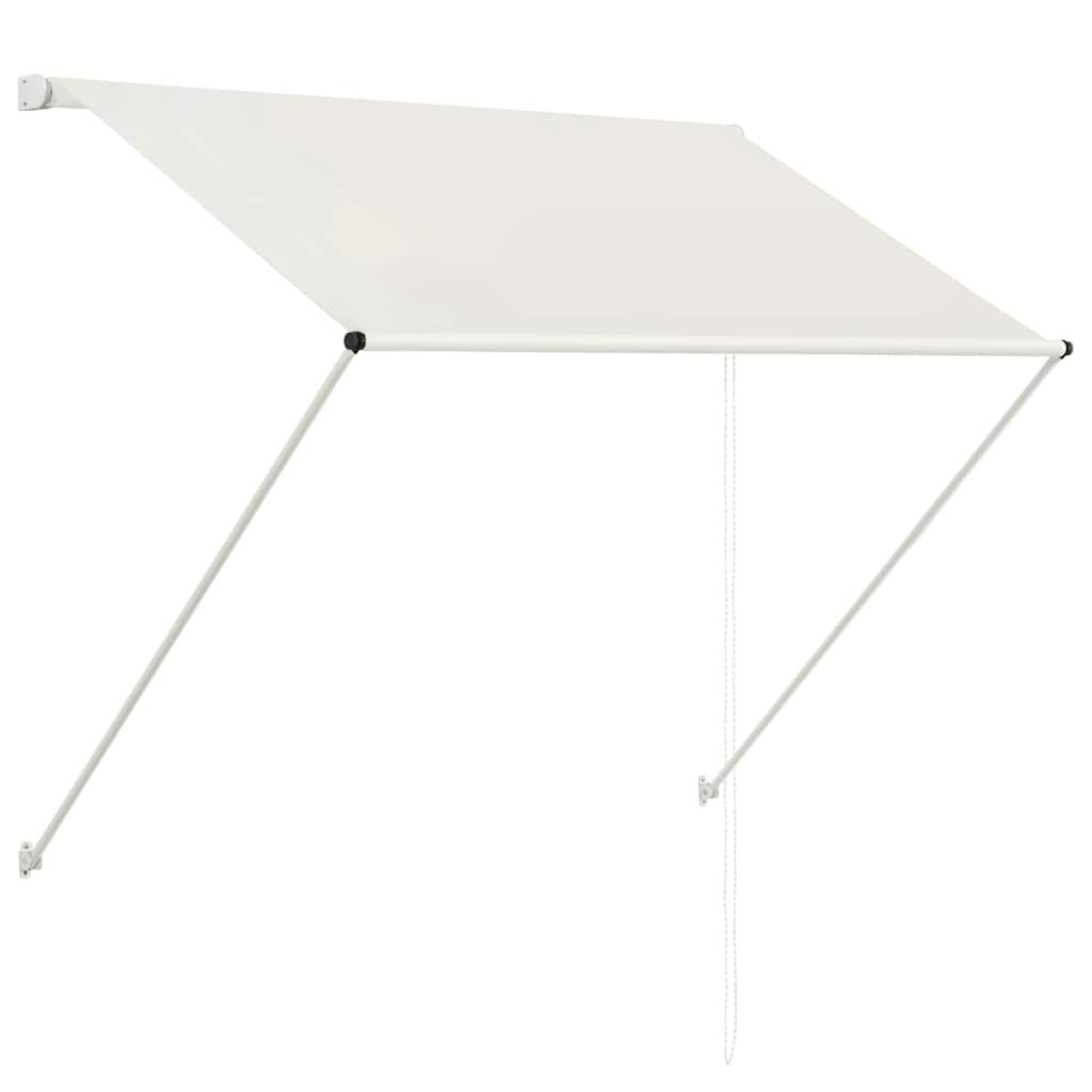 VidaXL Uittrekbare Luifel 150x150 Crème - 40% Korting!