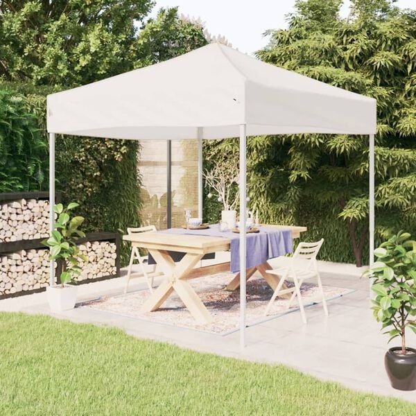 Partytent 2x2m Wit Inklapbaar - Zo Goed Als Nieuw! 40% Korting