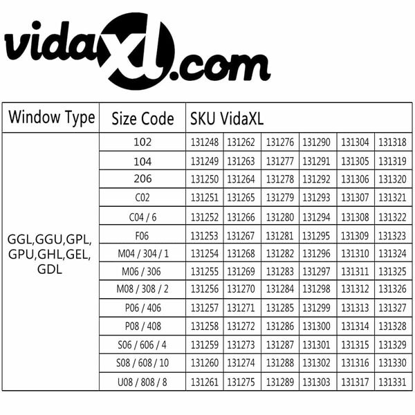 VidaXL Verduisterend Rolgordijn Wit - Velux 104 - 40% Korting!