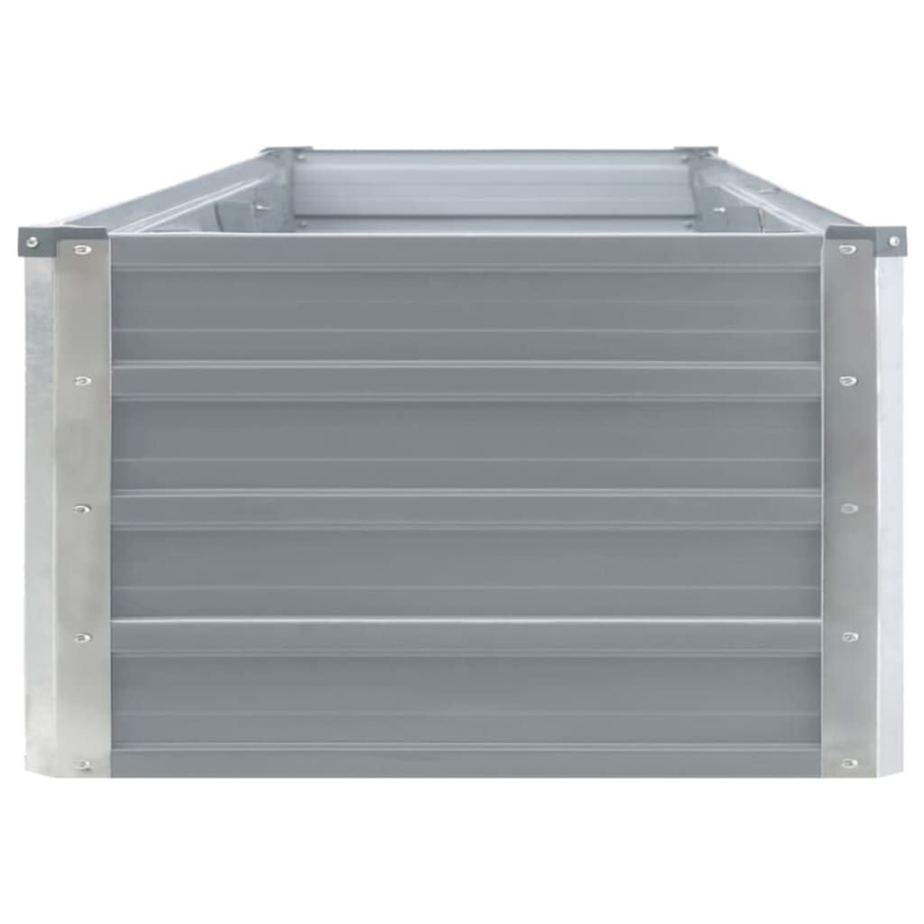 vidaXL Verhoogde Plantenbak 320cm - Grijs - 60% Korting!
