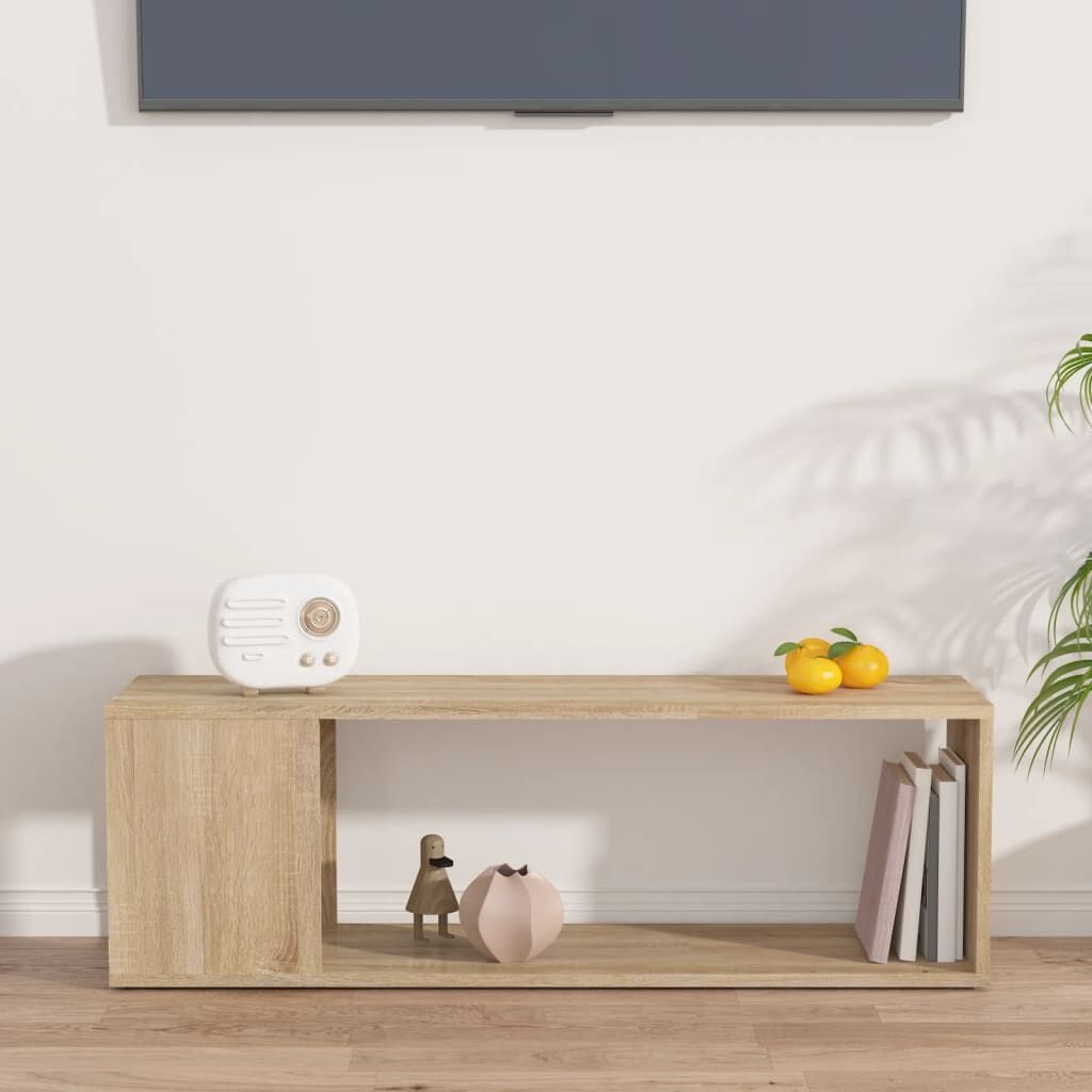 TV-meubel Sonoma Eiken 100cm - 35% Korting! Zo Goed Als Nieuw!