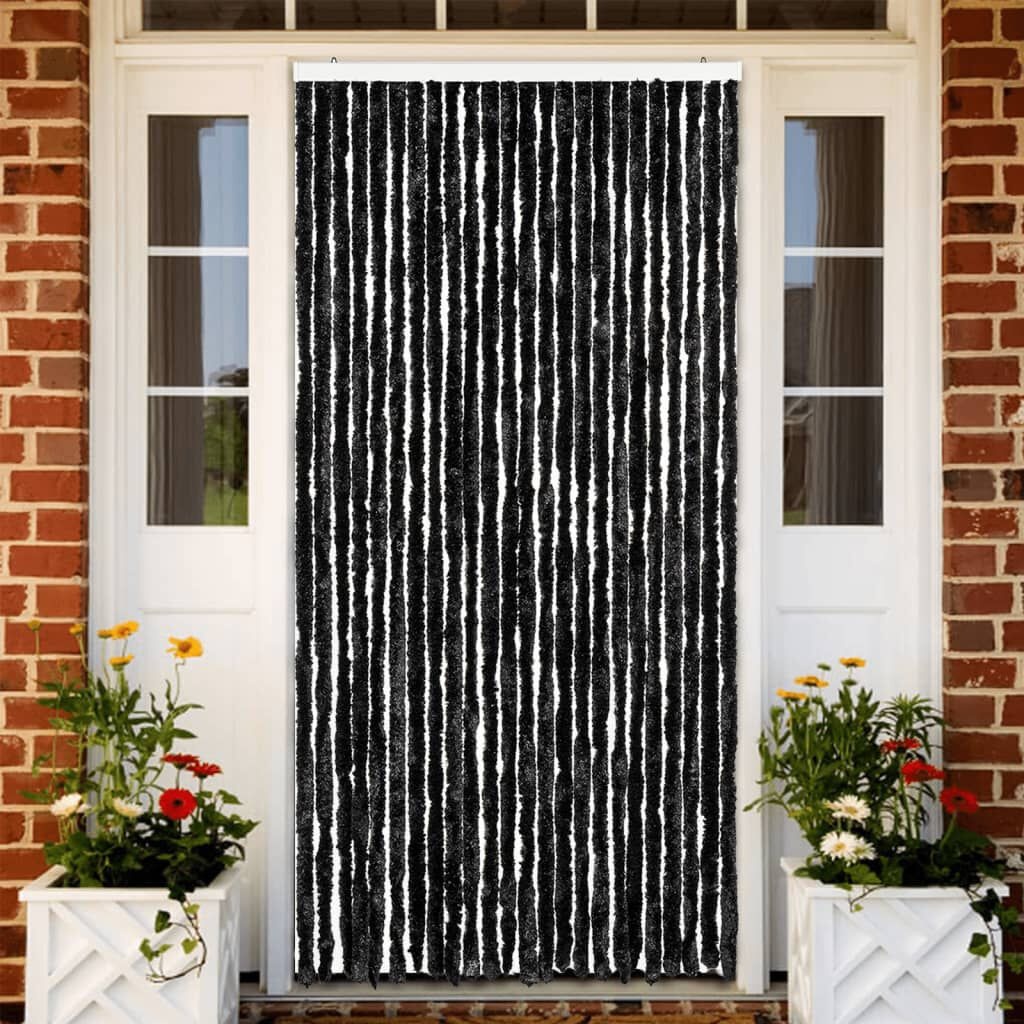 Vliegengordijn Chenille Antraciet 100x220cm - 35% Korting!