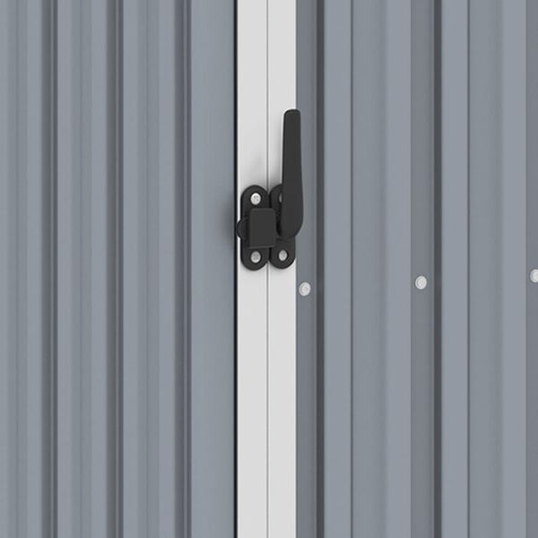 VidaXL Brandhoutschuur 245x98cm Grijs - 40% Korting!