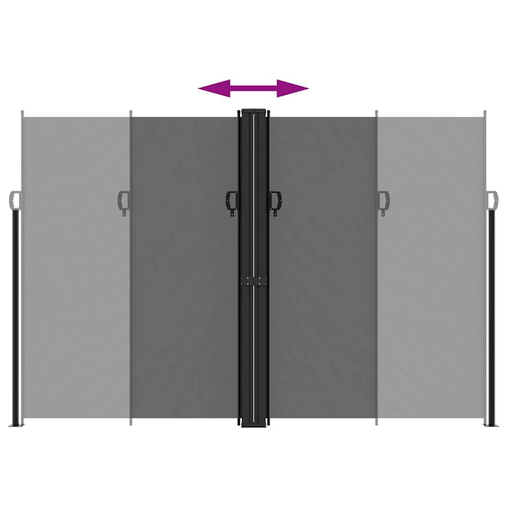 VidaXL Uittrekbaar Windscherm Antraciet 220x1000cm - 55% Korting!