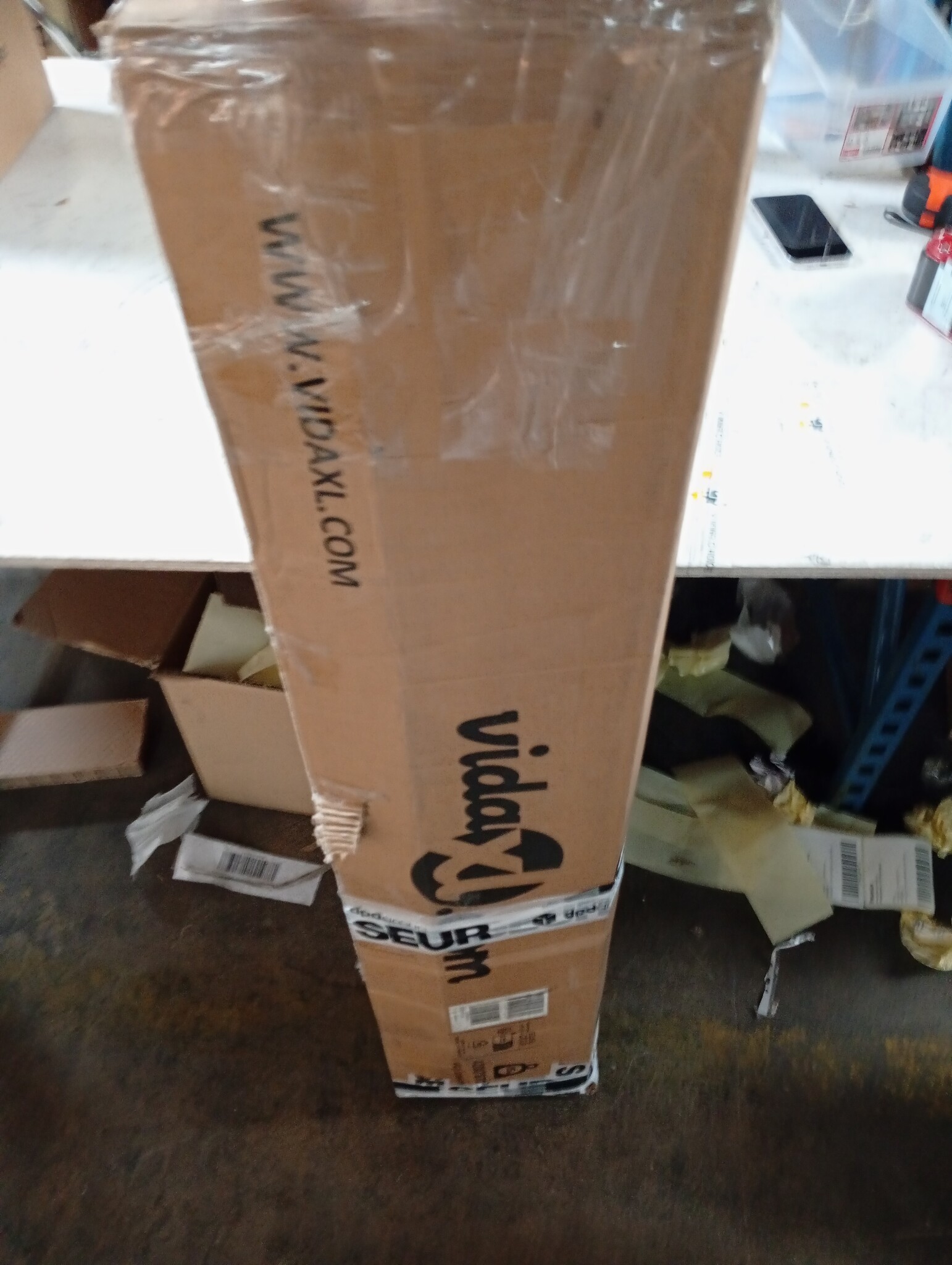vidaXL Parasol Groen 390cm - 55% Korting! (Krasjes)