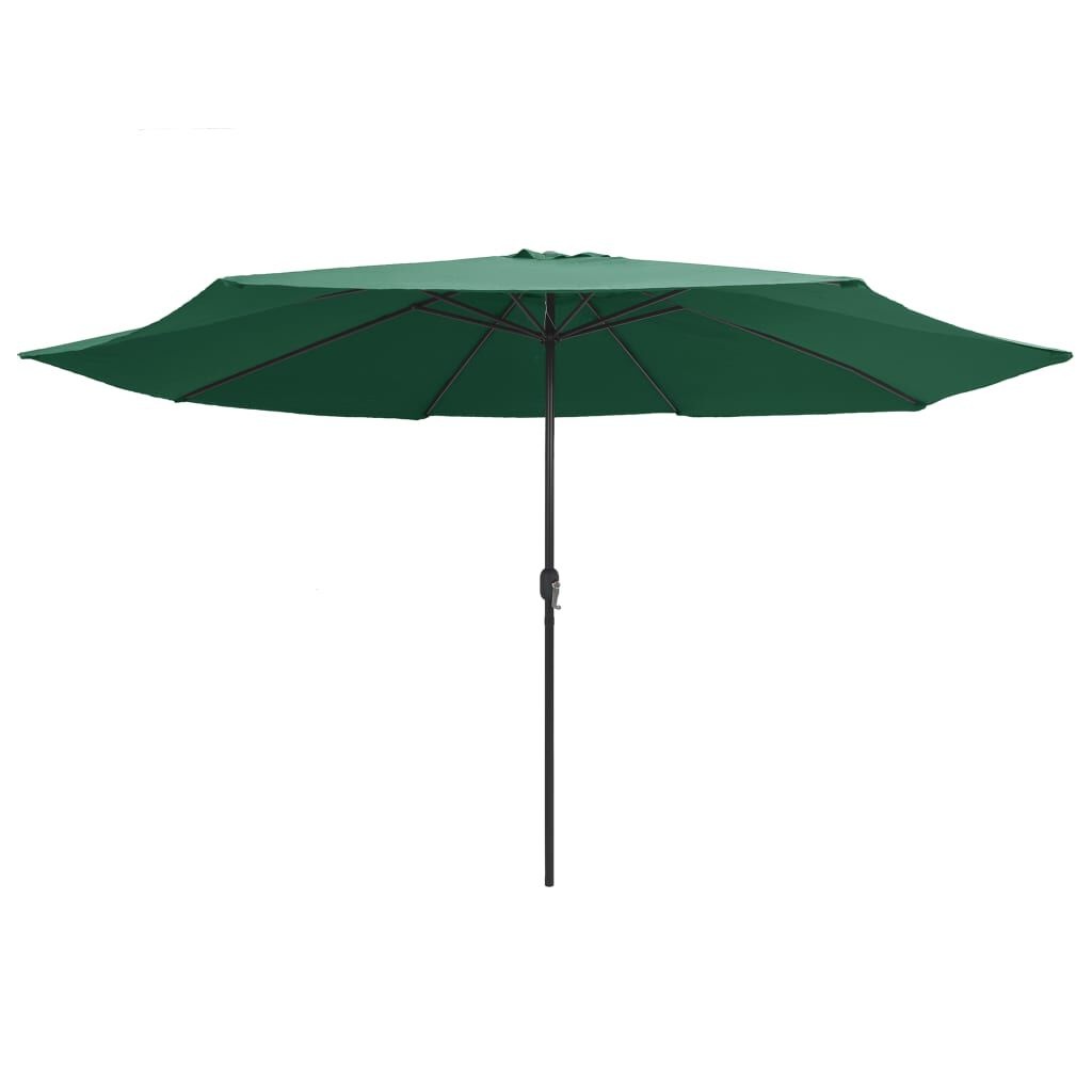 vidaXL Parasol Groen 390cm - 55% Korting! (Krasjes)