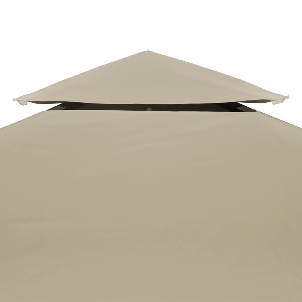 vidaXL Prieel Tentdoek 3x3m Beige -40%! Zo Goed Als Nieuw