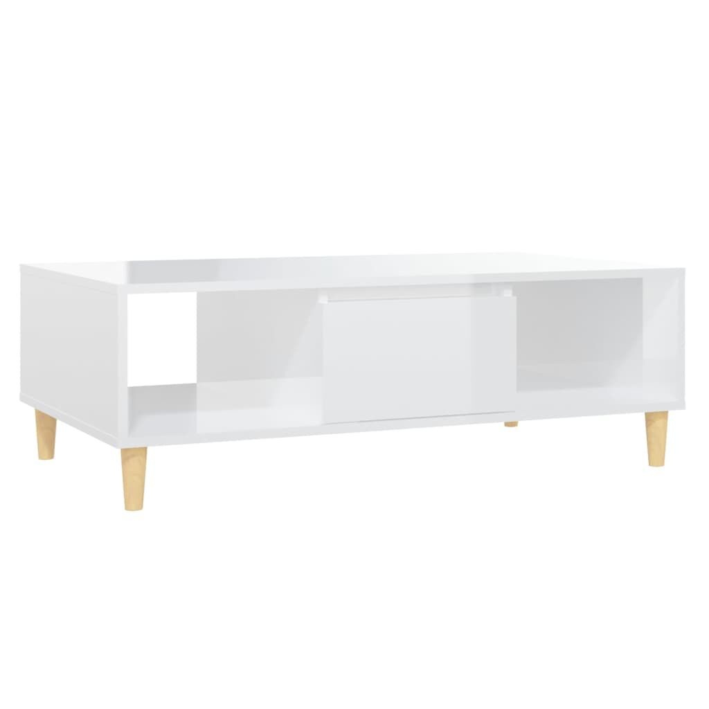 VidaXL Salontafel Wit Hoogglans - 35% Korting! Zo Goed Als Nieuw
