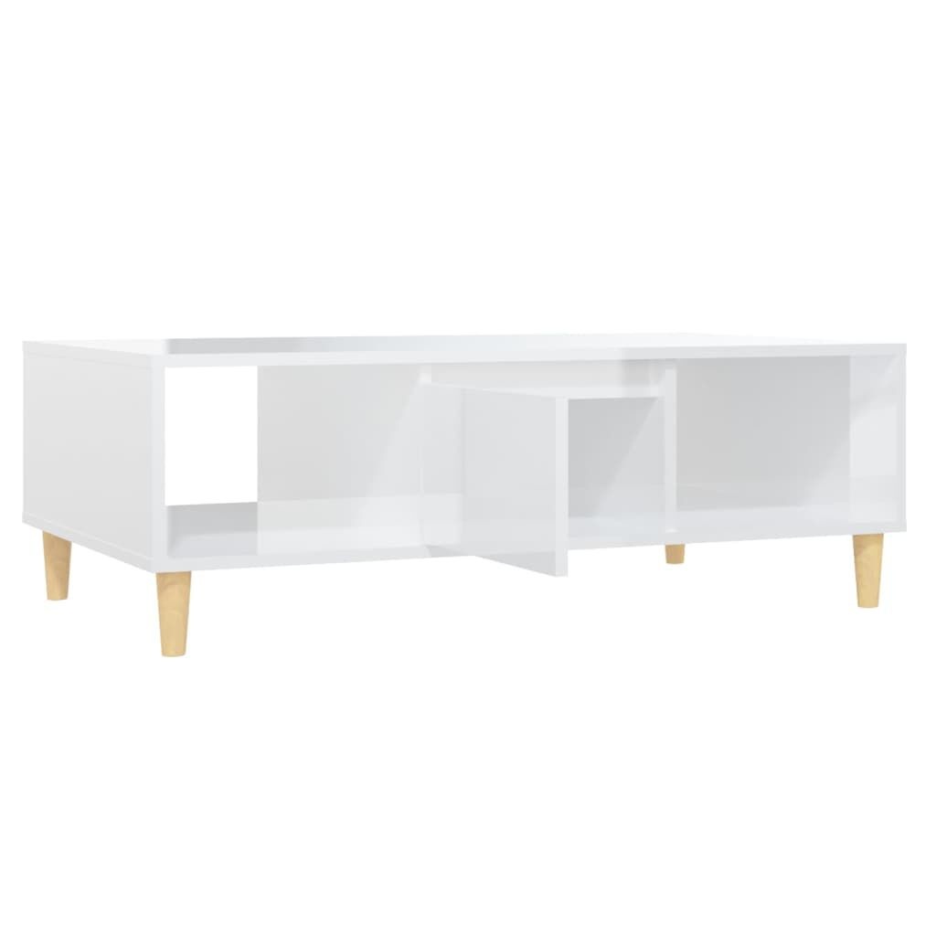 VidaXL Salontafel Wit Hoogglans - 35% Korting! Zo Goed Als Nieuw