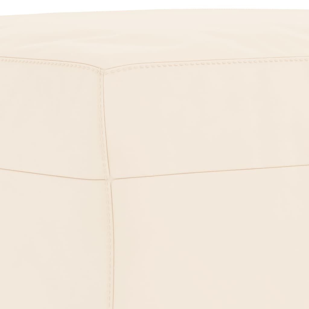 VidaXL Crème Fluweel Bankje 100cm - 40% Korting!