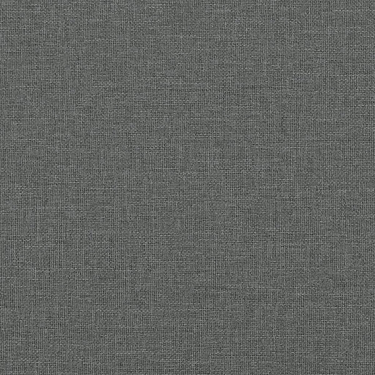 vidaXL Voetenbank Donkergrijs - 60x50x41cm - 35% Korting!
