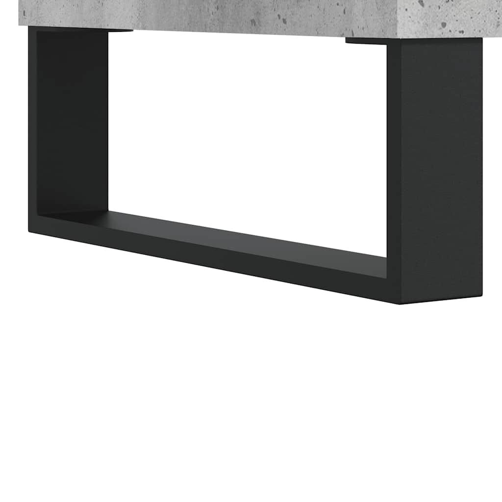 vidaXL Badkamerkast Betongrijs 80cm - 35% Korting!