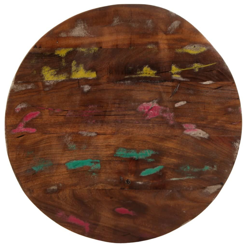 Rond Tafelblad Recycled Hout Ø80cm - 35% Korting!