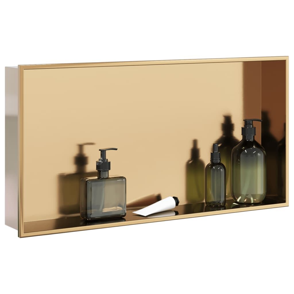 Douchenis RVS Goud 62x32cm - 40% Korting! (Retour)