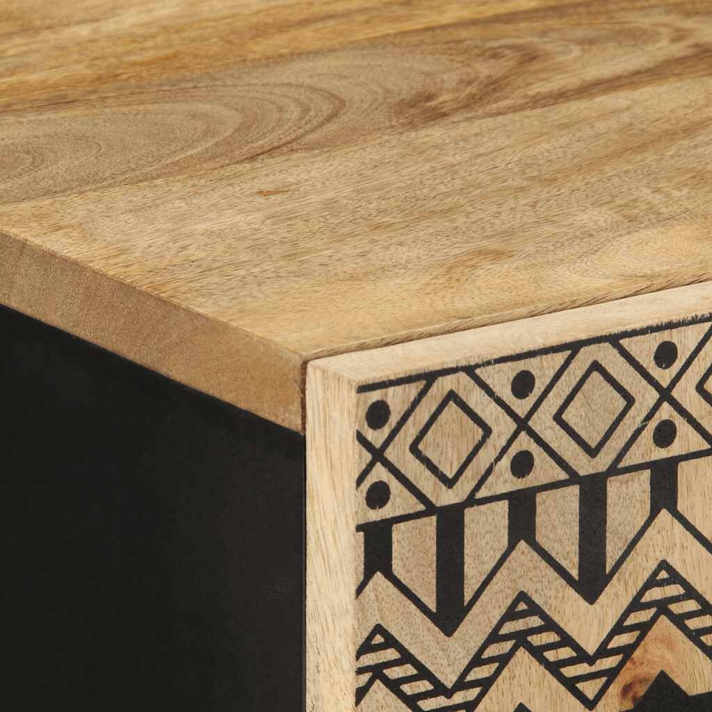 vidaXL Hoge Kast Mangohout 60cm - 40% Korting!