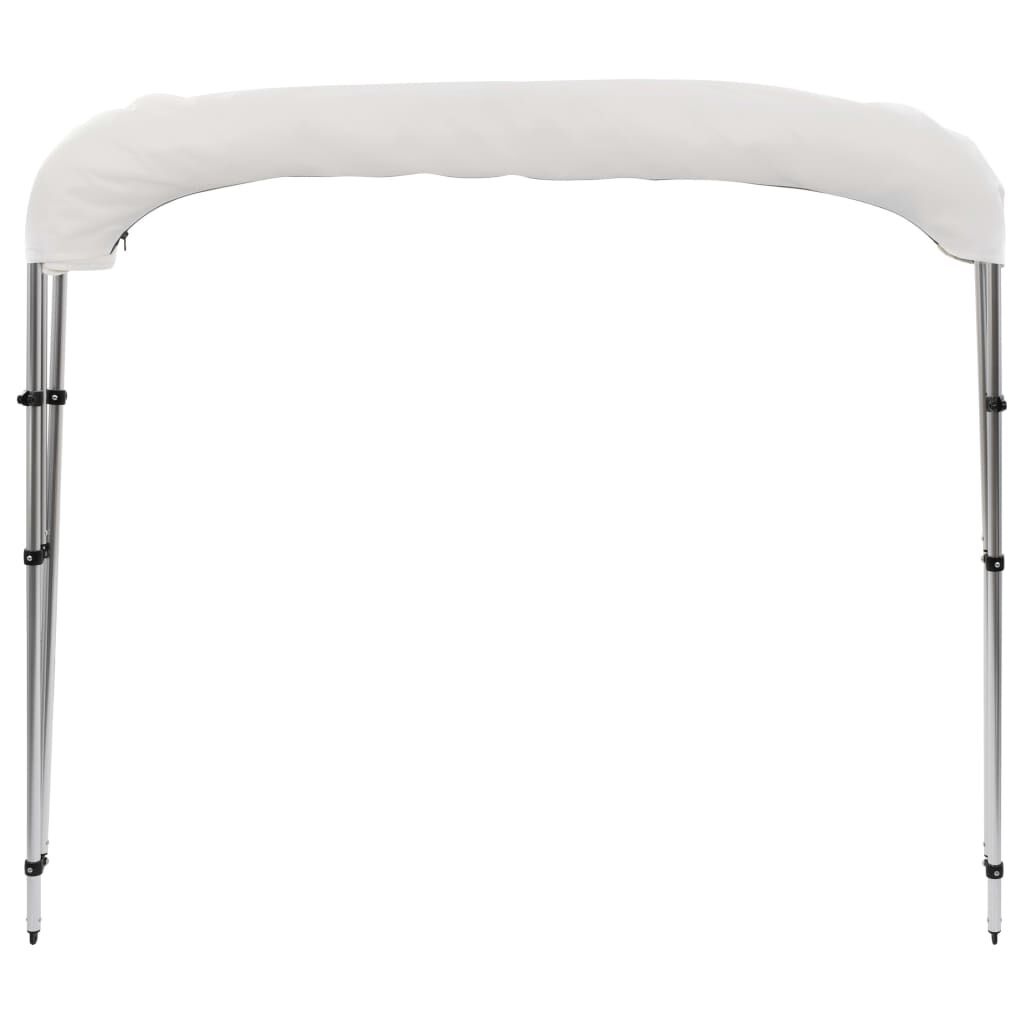 Biminitop 3-boogs 183cm Wit - 40% Korting!