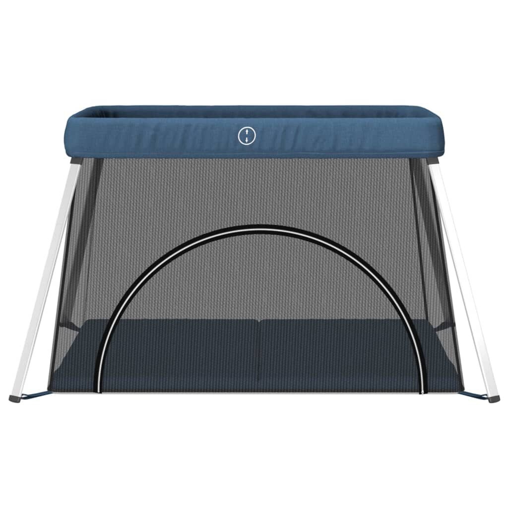 Babybox met Matras Marineblauw - VidaXL - 40% Korting!