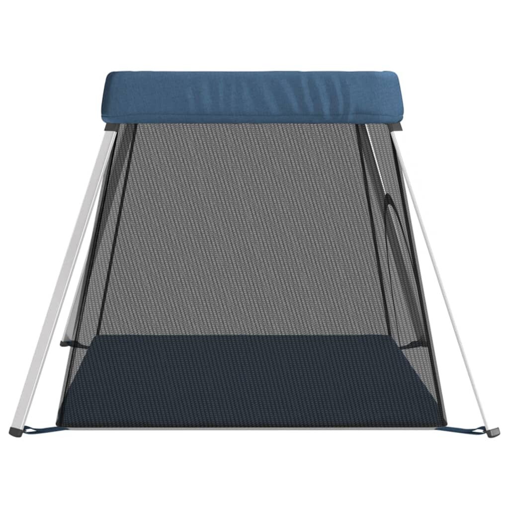 Babybox met Matras Marineblauw - VidaXL - 40% Korting!