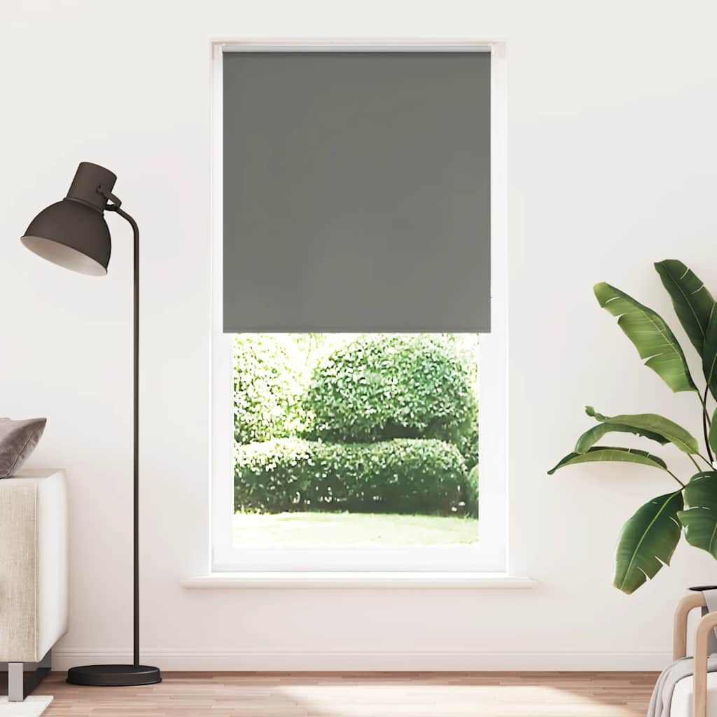 Rolgordijn Verduisterend 100x230cm Grijs - 35% Korting!