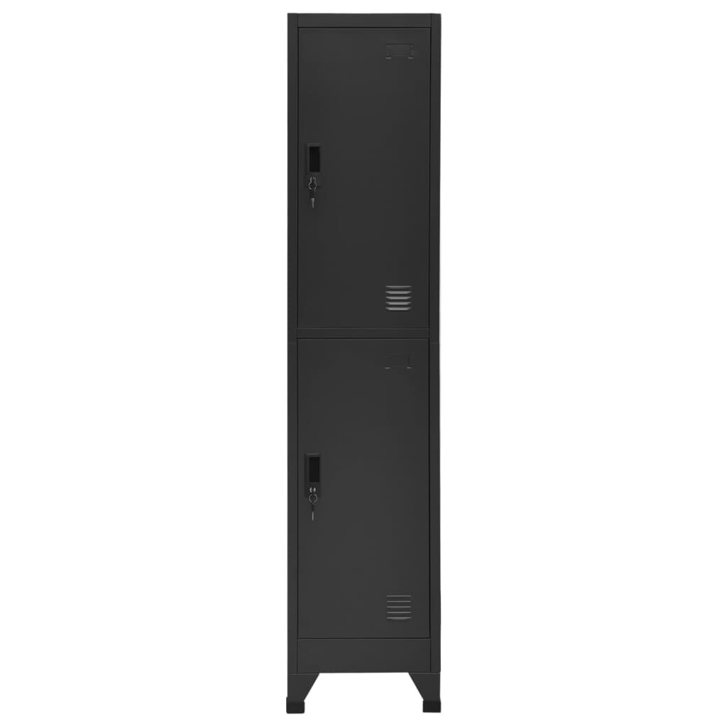 vidaXL Lockerkast Antraciet - 38x45x180cm - 35% Korting!