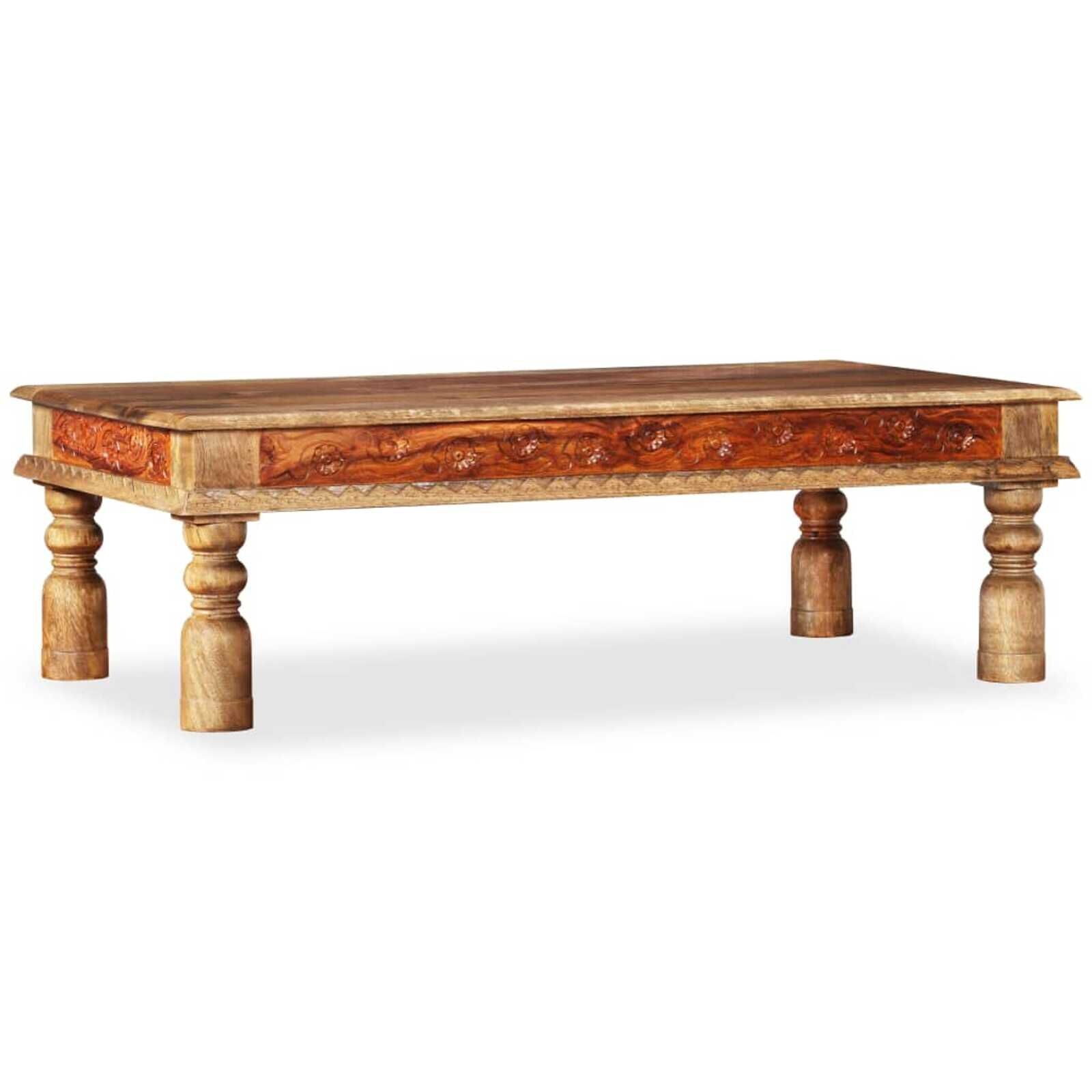 Salontafel Mango/Acacia 110cm - 40% Korting! Uniek!
