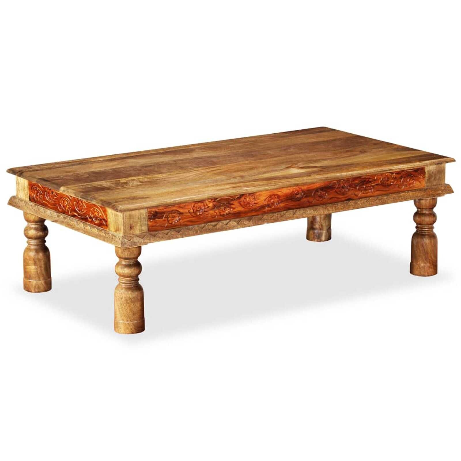 Salontafel Mango/Acacia 110cm - 40% Korting! Uniek!
