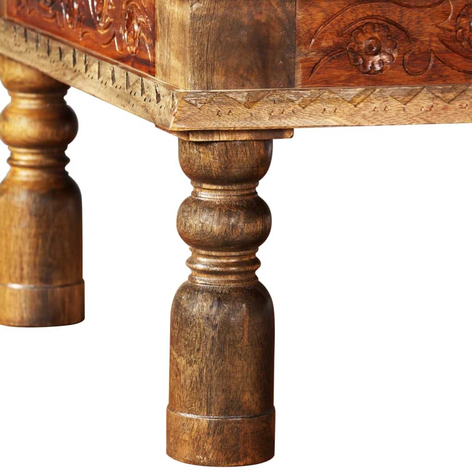 Salontafel Mango/Acacia 110cm - 40% Korting! Uniek!