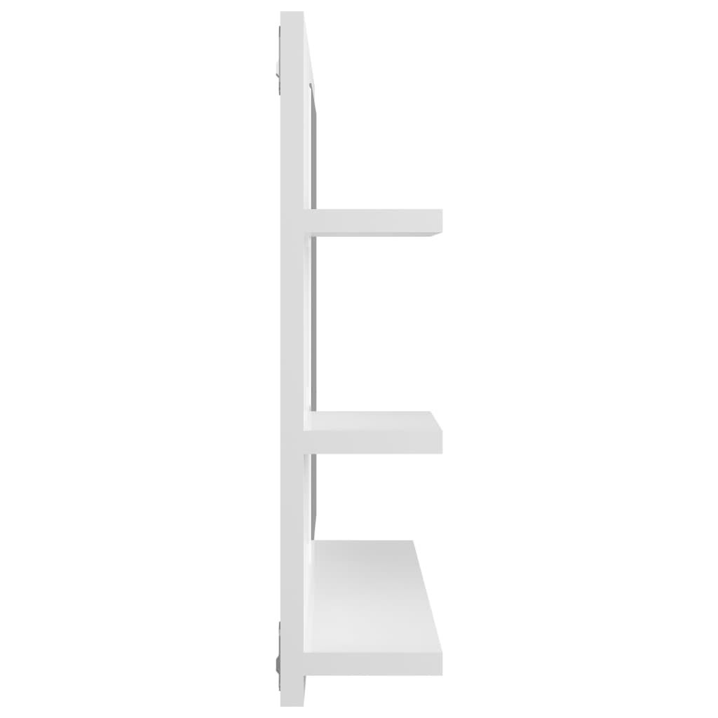 vidaXL Badkamerspiegel Wit 60cm - 40% Korting!