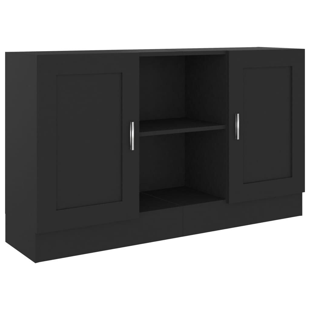 vidaXL Dressoir Zwart - Krasjes - 55% Korting!