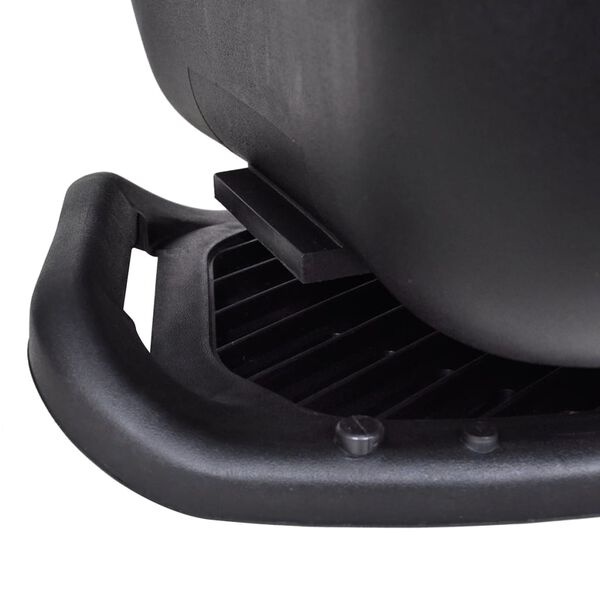 VidaXL Topkoffer Motor 36L - Zwart - 40% Korting!
