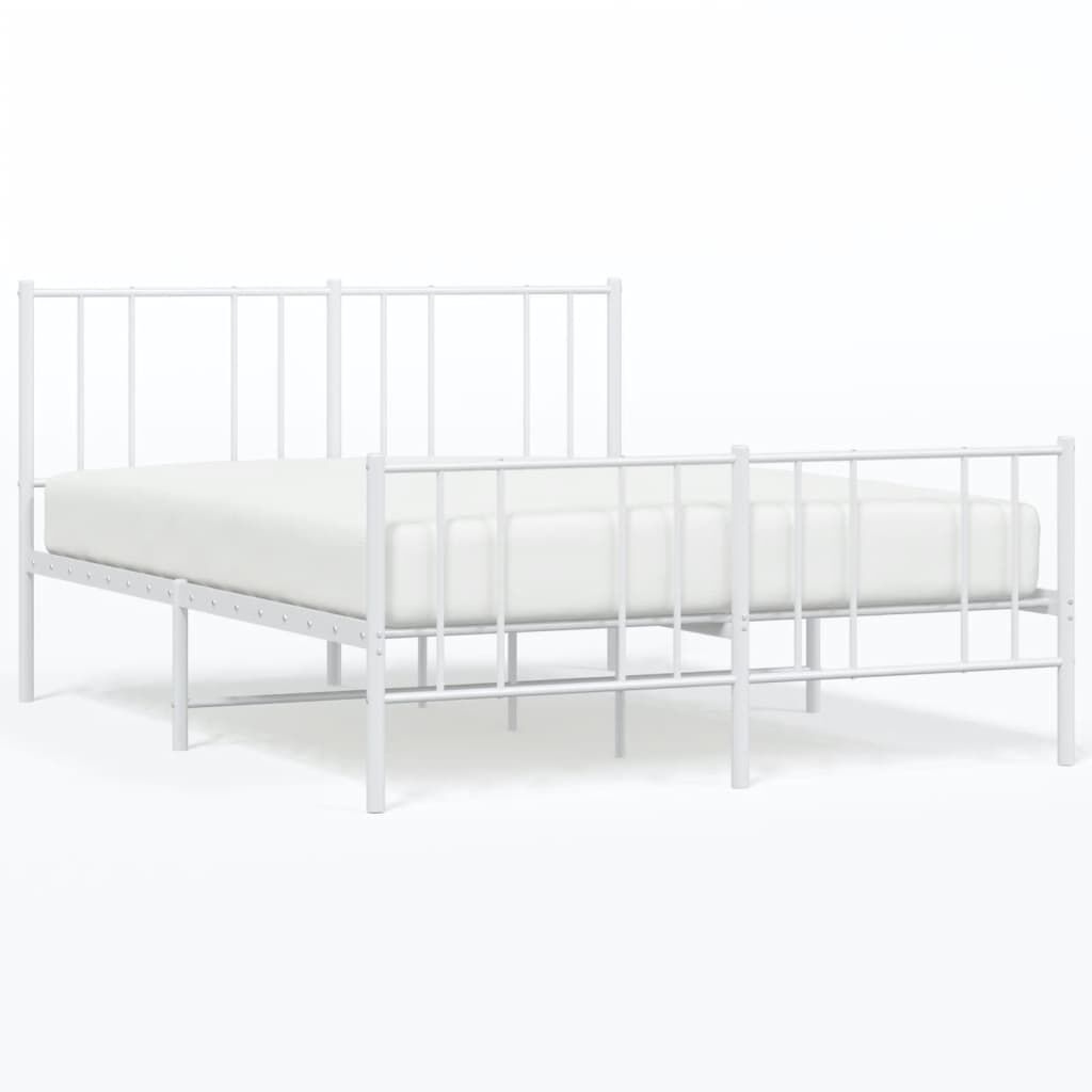 Bedframe Wit 140x190 cm - BESPAAR 64%! (Montage Check)