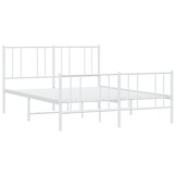 Bedframe Wit 140x190 cm - BESPAAR 64%! (Montage Check)