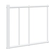 Bedframe Wit 140x190 cm - BESPAAR 64%! (Montage Check)
