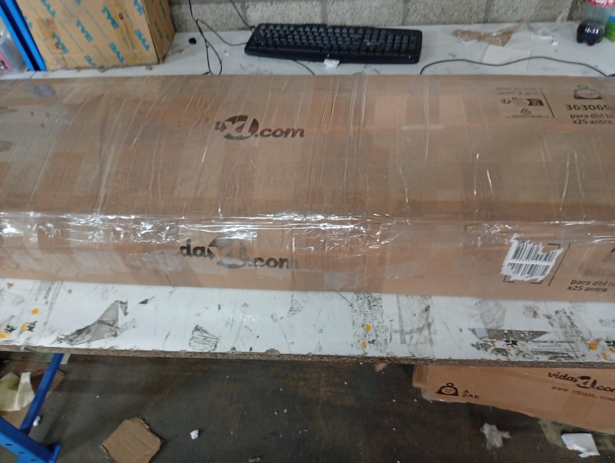 VidaXL Dubbele Parasol Antraciet 250x250cm - 55% Korting!