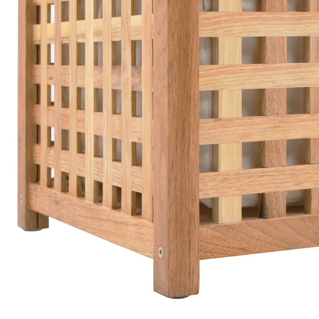 Wasmand Walnoothout 77cm - Retourdeal! 40% Korting