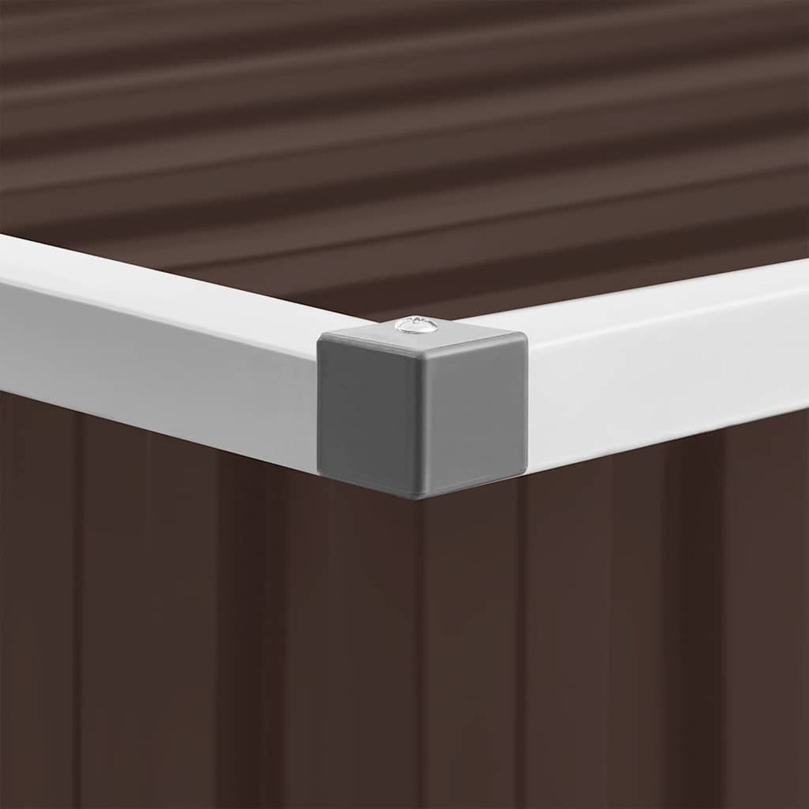 Tuinbox 129cm Bruin - Zo Goed Als Nieuw! 40% Korting