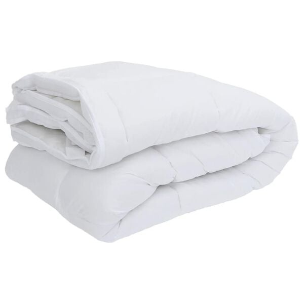 VidaXL Matrasbeschermer 140x220 cm Wit - 46% Korting!