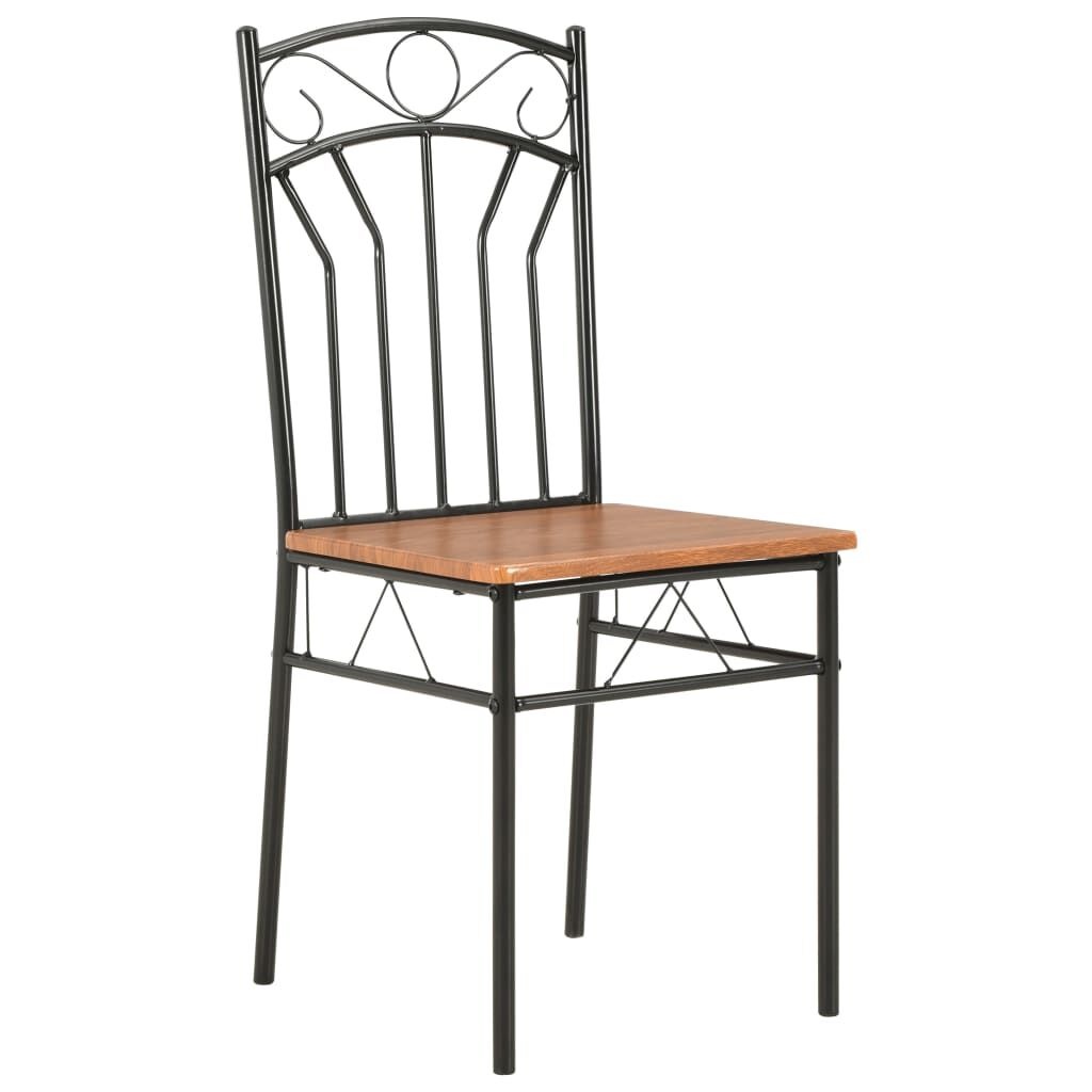 vidaXL Eetkamerstoelen (2 st) Bruin - 40% Korting!