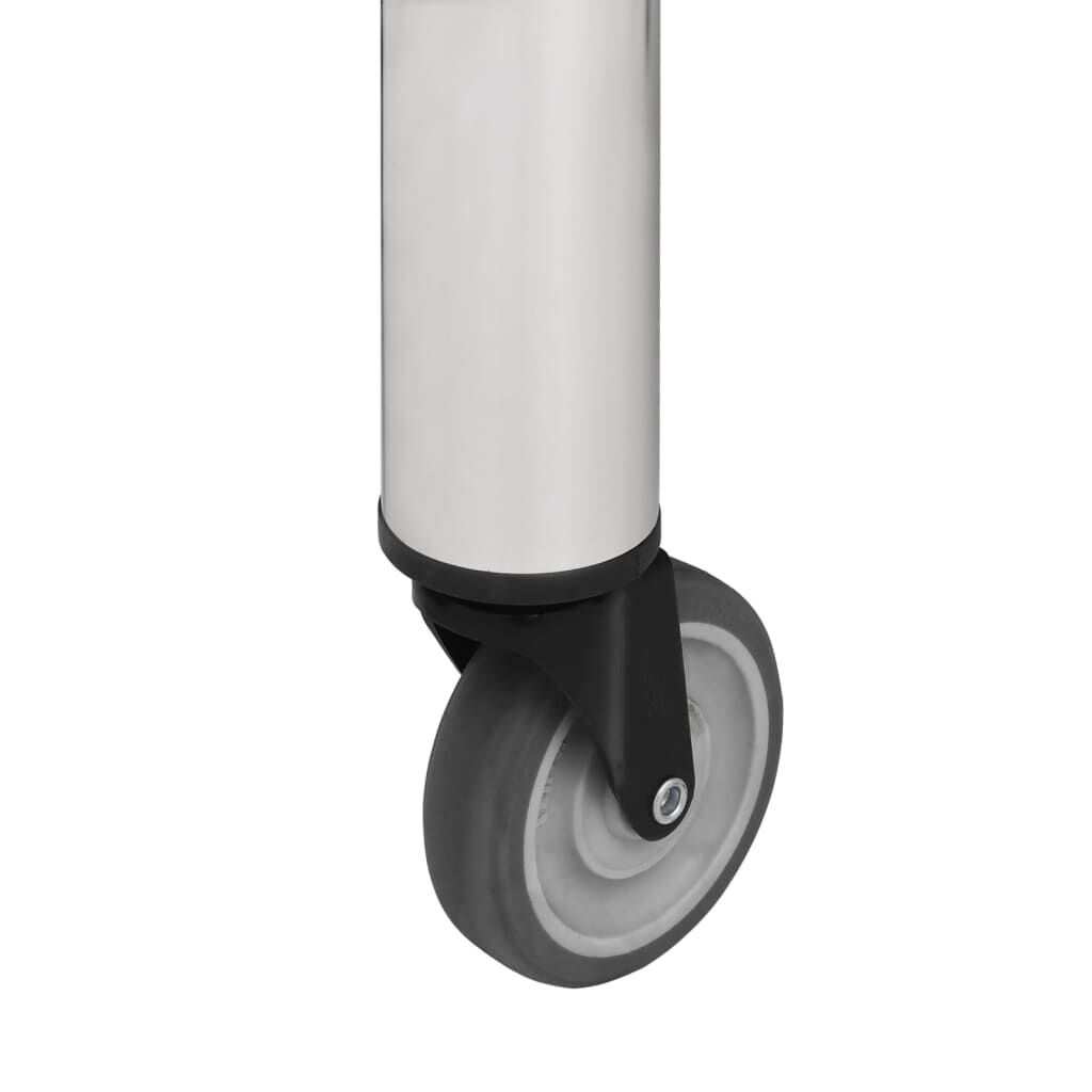 RVS Keukenwerktafel 80x60cm - 35% Korting! Zo Goed Als Nieuw!