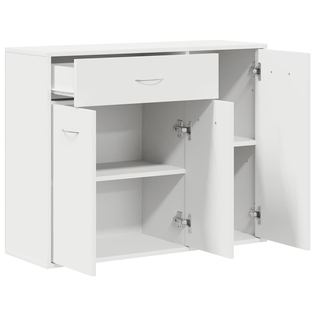 vidaXL Dressoir Wit 88cm - Zo Goed Als Nieuw! 35% Korting