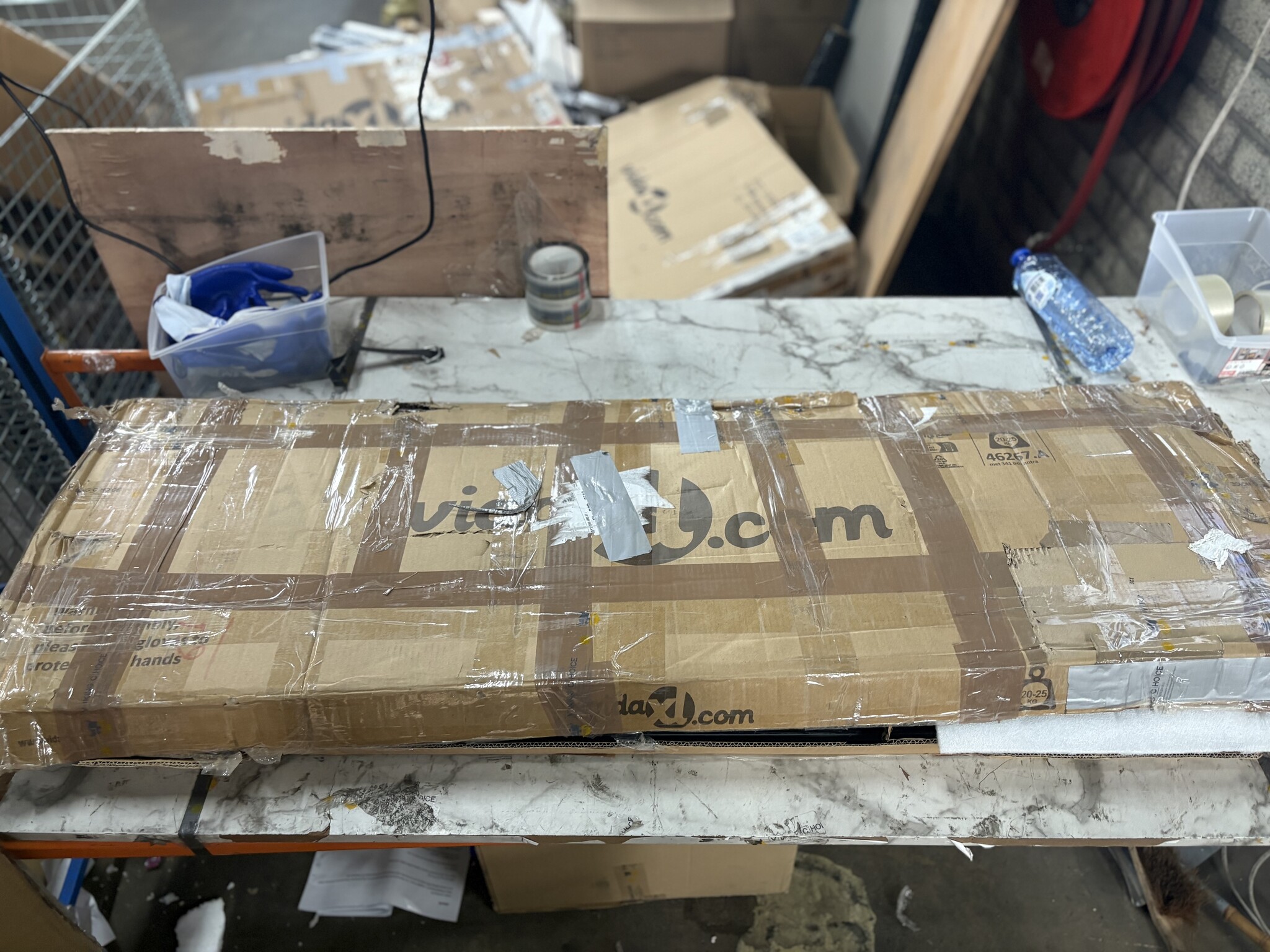 VidaXL Tuinbox Antraciet 149cm - 60% Korting! (Beschadigd)