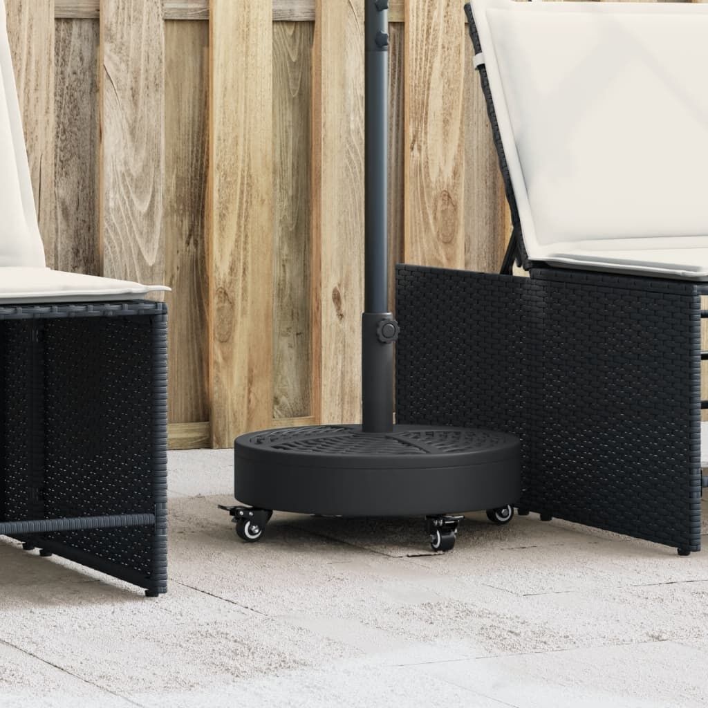 Parasolvoet met Wielen 27kg (Ø38/48mm) - 55% Korting!