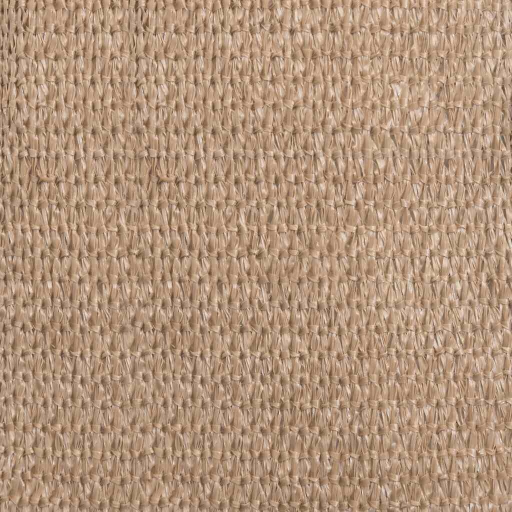 vidaXL Zonnezeil 160 g/m² 2,5x4,5 m HDPE taupe