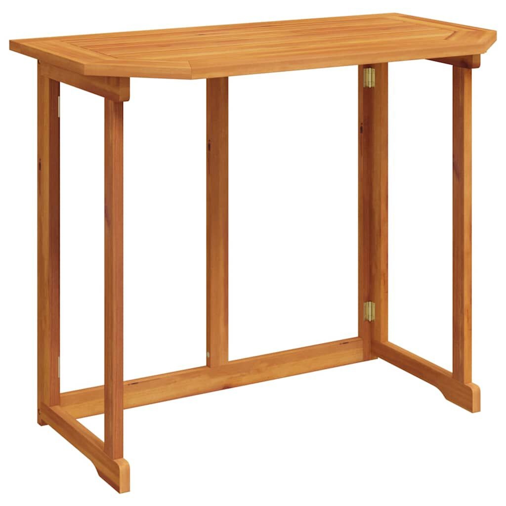 vidaXL Bistrotafel 90x50x75 cm massief acaciahout