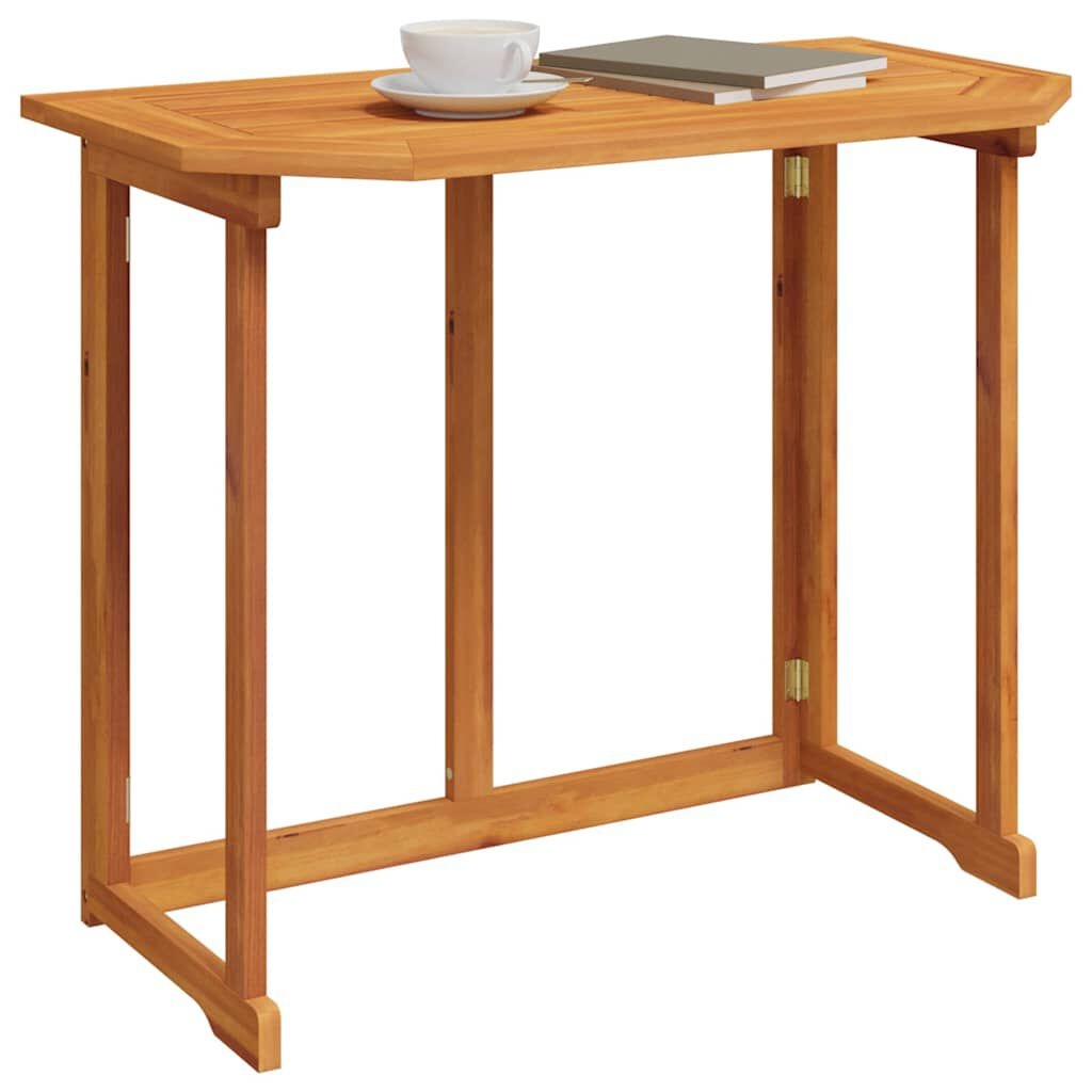 vidaXL Bistrotafel 90x50x75 cm massief acaciahout