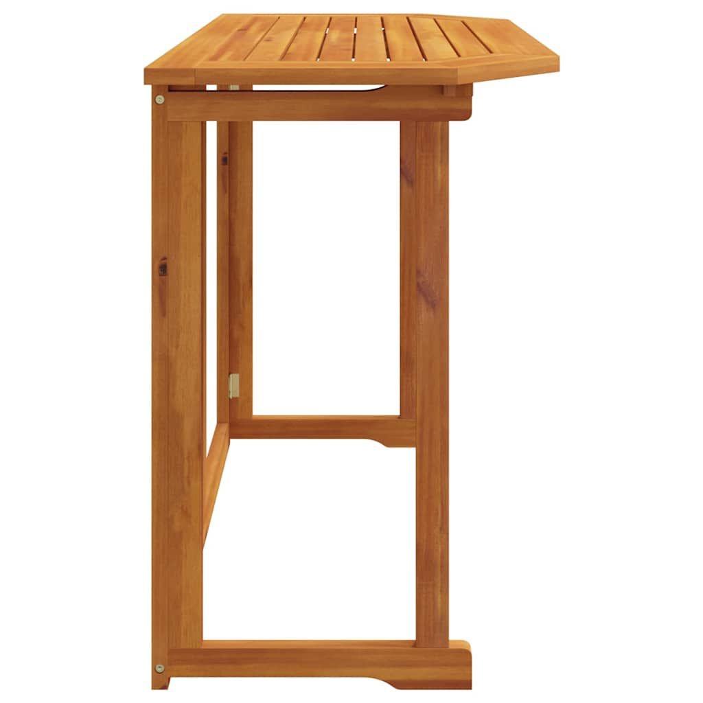 vidaXL Bistrotafel 90x50x75 cm massief acaciahout